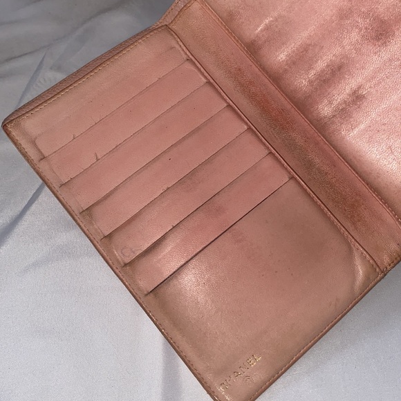 Vintage Chanel Pink Leather Wallet - Picture 11 of 14